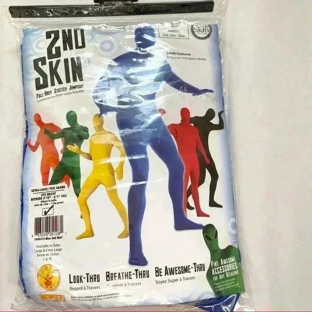 Adult 2 skin Halloween Costume